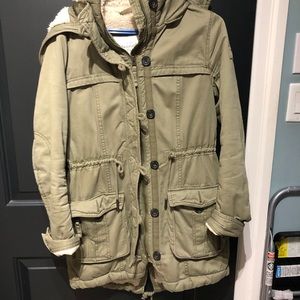 Abercrombie & Fitch Army Green Jacket